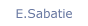 E.Sabatie